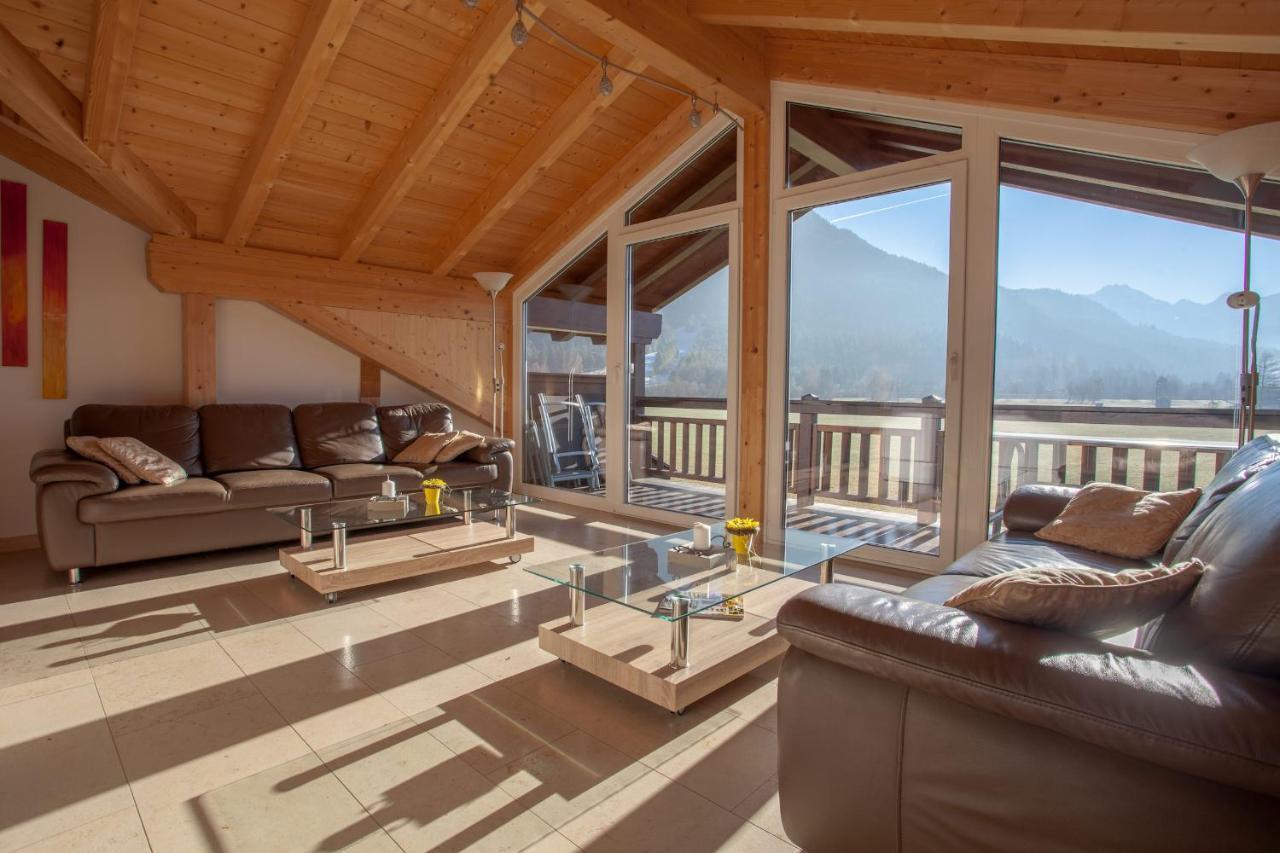 Apartamento Rundblick Farchant Exterior foto