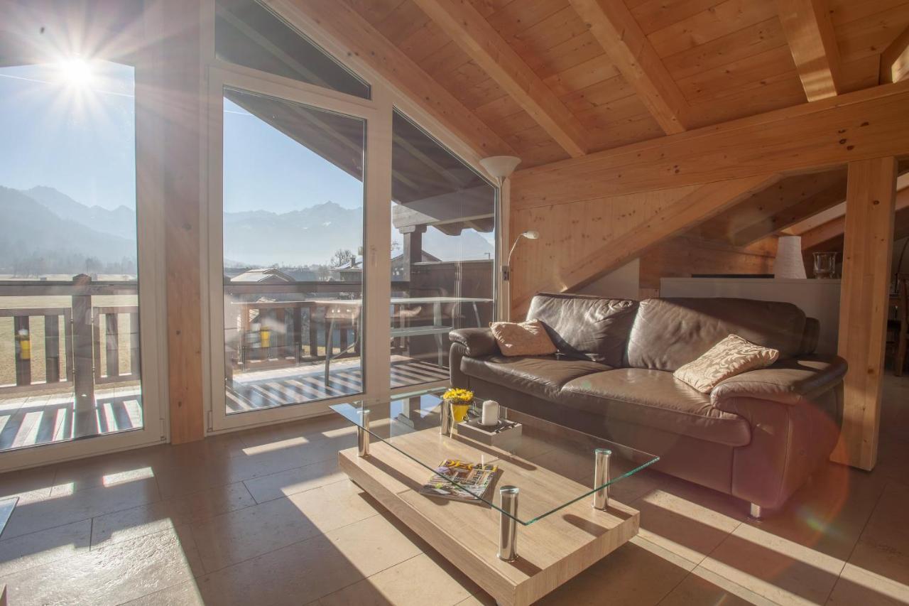 Apartamento Rundblick Farchant Exterior foto